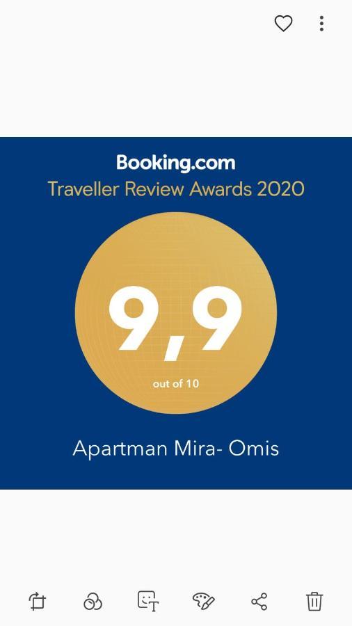 Apartman Mira- Omiš Εξωτερικό φωτογραφία